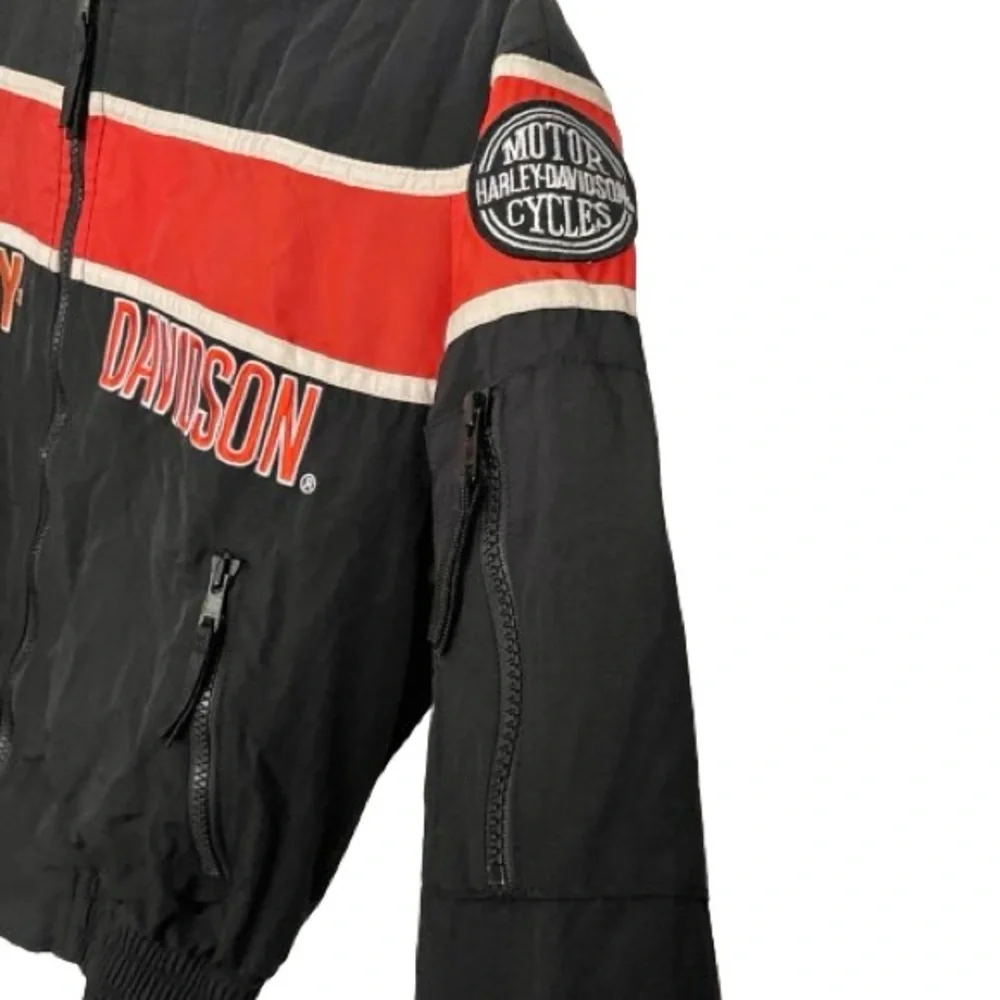 Harley Davidson youth racing Biker Motorcycle jacket